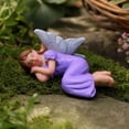 thumbnail image 6 of Miniature Resin Fairy Garden Figurines, Enchanted Fairy Statues for Terrarium, Plants Pot, and Yard Decor, Magical Outdoor Ornaments, 6 of 7