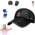 thumbnail image 1 of Optimumeny Gorra de béisbol informal de verano para exteriores, gorra de malla completa transpirable unisex, gorra de béisbol Optimumeny - Ajustable, 1 of 7