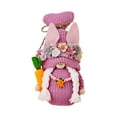 thumbnail image 1 of Decoraciones de Pascua para el Hogar Nueva Decoración de Conejo de Punto Pascua Rudolf Zanahoria Flor Muñeca Conejo Decoración Del Hogar Flores para la Decoración, 1 of 6