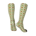 thumbnail image 4 of Balery Daisies Flowers Printed Novelty Socks Men's Women's Crew Socks Sports Socks Knee High Socks Cotton Socks Quirky and Cool Socks, 4 of 9