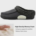 thumbnail image 2 of Men's Nealon Moccasin Clog Slipper, Slip on Indoor/Outdoor House Shoes, 2 of 11