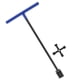 thumbnail image 3 of Llave para medidor de agua perfecl herramienta práctica de plomería acero reforzado 17 pulgadas azul, 3 of 8