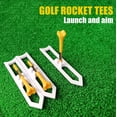 thumbnail image 2 of 1 pack Professional Golf Tees Golf Training Target Rocket Tees | Cushioning Function Golf Tees Training Tool for Court 1pack, 2 of 6