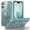 Blue, variant on Decase Case for iPhone 16 Plus with 360°Rotatable Magnetic Ring Stand,Compatible with Mag-Safe,Lightweight and Translucent Matte Back Shockproof Protective Case Men Women,Winered