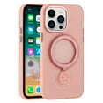 thumbnail image 4 of Designed for Apple iPhone 15 Pro Max (6.7") MagSafe Compatible with 360 degree Circle Ring Stand Magnetic Kickstand Slim Hybrid Phone Case Cover [Pink], 4 of 4