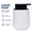 Bright White - Liquid Pump - Chubby - Smooth Surface, variant on BosilunLife 12 oz Liquid Soap Dispenser, Matte Ceramic Hand Soap Dispenser with BPA-free Pump, Bathroom Soap Dispenser for Countertop, Black