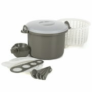 Progressive PS-97GY Microwave Rice & Pasta Cooker Set - 17 Piece