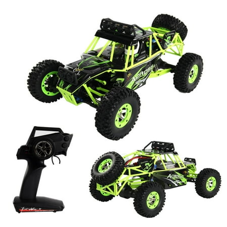 Costway 1:12 2.4G 2WD RC Off-Road Racing Car Radio Remote Control Rock Crawler Truck (Best Rtr Rc Crawler)