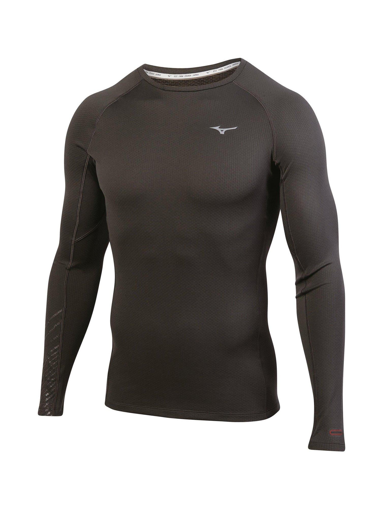 mizuno breath thermo running crew