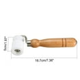 thumbnail image 2 of Unique Bargains 5cm Roller Length Wooden Handle Seam Roller White, 2 of 4