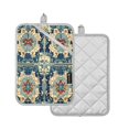 thumbnail image 2 of BZSMCE Pot Holder Oven Mitts Cooking baking Pattern Painting Creative Pattern Size:7x9.8in, 2 of 7