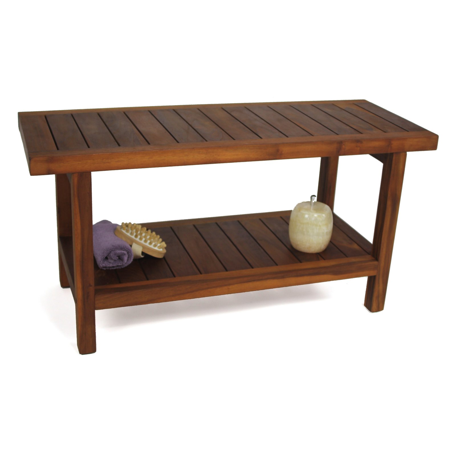 aqua teak shelf