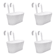 thumbnail image 1 of Macetas Colgantes Metal Macetero para Barandilla Valla Balcón () Blanco, 1 of 8