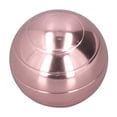 thumbnail image 1 of Decompression Rotating Ball, Alloy Spiral Grooves 1.77in Diameter Sturdy Beautiful Images Decompression Gyroscope Ball Relax Mood  For Home Rose Gold, 1 of 8