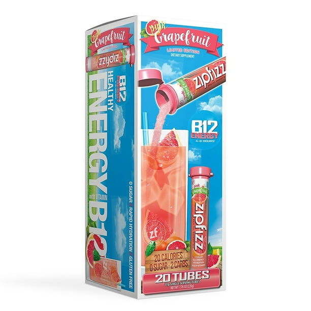 Zipfizz® Energy Drink Mix, Pink Grapefruit (20 ct)