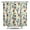 White-162, variant on Desert Cactus Art Shower Curtain, Waterproof Fabric, Machine Washable, Includes Hooks, Aesthetic Succulent and Boho Cactus Design for Bathroom