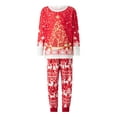 thumbnail image 2 of Meihuid Holiday Christmas Family Pajamas Matching Set Moose Xmas Pjs for Couples and Kids Baby Sleepwear, 2 of 10