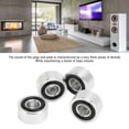 thumbnail image 4 of Speaker Isolation Spike Pads, Prevent Rattling Increase Air  Aluminum Alloy Silver Speaker Isolation Feet  for CD DVD Player, 4 of 7