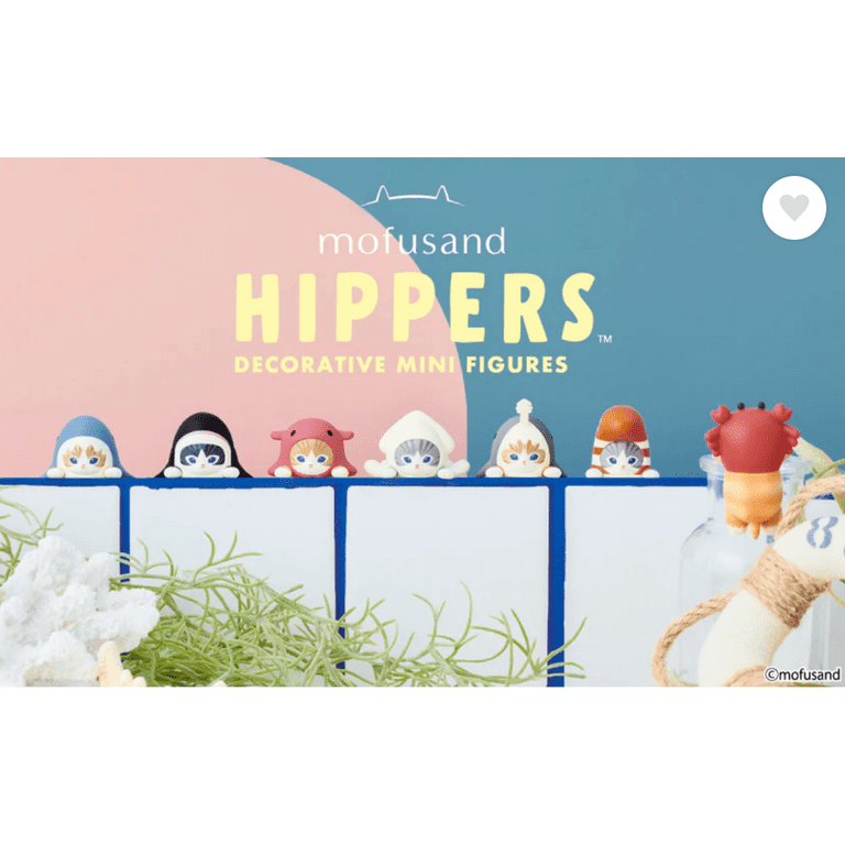 Sonny Angel Mofusand Hippers Decorative Mini Figurine - Walmart.com