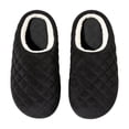 thumbnail image 5 of Agkizg Womens Fall Winter Slippers, House Slippers, Closed Toe Foam Backless House Slippers Soft Sole Warm Casual Indoor Bedroom Winter Slippers, 5 of 7
