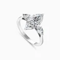thumbnail image 2 of Oryn Jewel 2.3 Ct Marquise Cut Lab Diamond Rings - 14K White Gold Plated Rings for Her - Engagement Rings for Women - Wedding Jewelry for Her - Christmas Gifts for Her - Party Wear Diamond Rings, 2 of 3