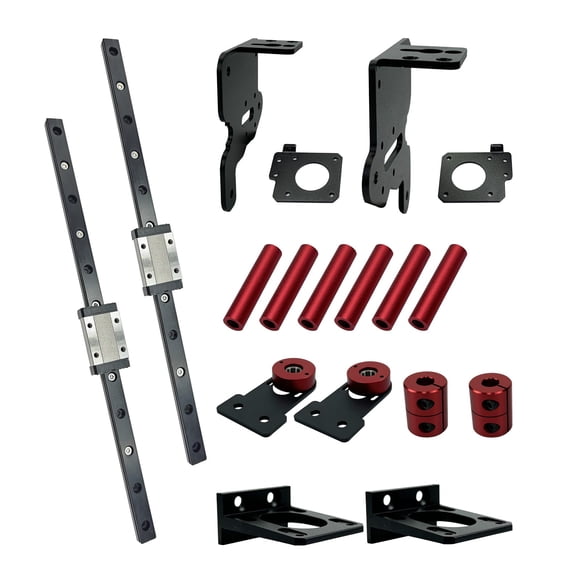 La actualización 3.0 del kit de rieles de guía lineal MGN12H de doble eje Z para las impresoras 3D Ender3 S1 y S1 pro incluye todos los accesorios de ChowThink