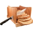 thumbnail image 3 of Db-tech Bamboo Natural Wood Compact Foldable Bread Slicer, 3 of 7