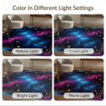 thumbnail image 7 of ODIKA 5'x7' Ultra-Soft Area Rug, Themed Deep Nebula Burst Scattered Constellation Starry None Washable, Bare feet friendly, Silk-Touch for Bedroom Home office, 7 of 7