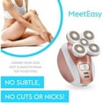thumbnail image 6 of Electric Razors for Women Cordless, Rechargeable Painless Electric Shaver for Leg Face Lips Body Underarms Armpit, 6 of 7