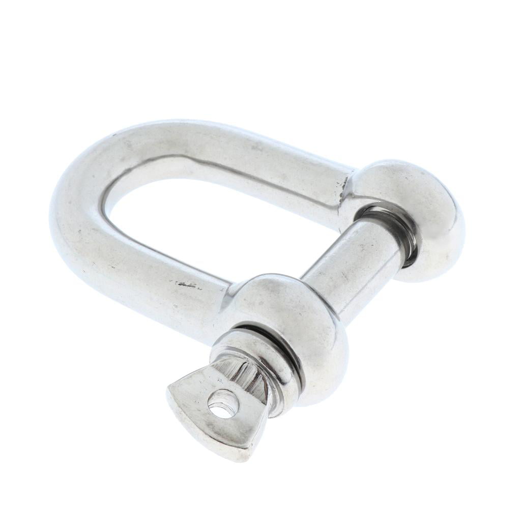 Dee Shackle Commercial D Shackles 10 x 10mm Screw Pin Towing 