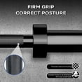 thumbnail image 6 of TEQIN 7FT Barbell Bar, 2" Standard Straight Barbell Bars for Weight Lifting Bar for Bench Press/Squats/Hip Thrusts/Lunges/Biceps Home Gym Weight Bar,700LB Capacity, 6 of 6