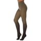 thumbnail image 2 of Gibobby Leggings con Forro Polar para Mujer Pantalones largos transparentes de malla calada para mujer, mallas ajustadas de color degradado, pantalones elásticos(Café,Talla única), 2 of 4