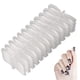 thumbnail image 3 of 500 Uds puntas de uñas postizas Ticfox cobertura completa para manicura transparente, 3 of 12