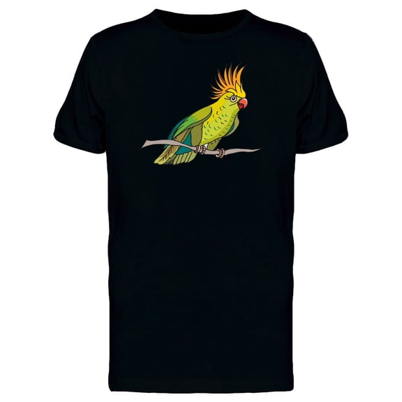 Colorful Exotic Parrot Tee Men's -Image by Shutterstock