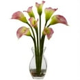 thumbnail image 1 of Nearly Natural 1296-PK Classic Calla Lily Arrangement, 1 of 3