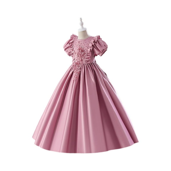 Princess Dress Costume for Girls Birthday Party Halloween Christmas Cosplay Outfit Toddler Kids