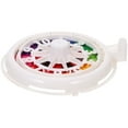 thumbnail image 3 of GARVALON Round White Game Wheel For Family Gathering 1Pack 15.8X15.8X1.2In Plastic Material Party Game Prop, 3 of 8