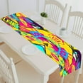 thumbnail image 1 of EREHome comic speech bubbles table runner table cloth tea table cloth 16x72 Inch, 1 of 1
