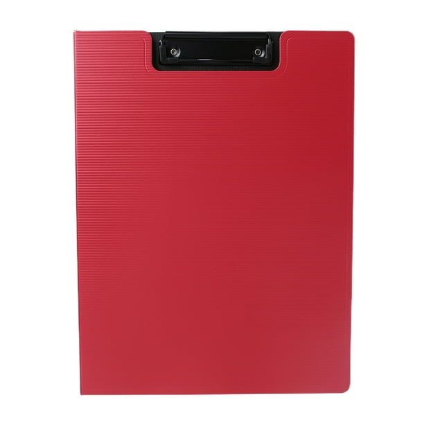 Plastic Clipboard Folder A4 File Folder Writing Board Storage Organizer Paperboard for Documents