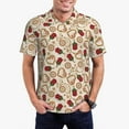 thumbnail image 1 of Fotbe Valentine'S Day Rose Camiseta Polo de Golf para Hombre con Estampado – Camisa Deportiva Transpirable con Cuello Abotonado-XX-Large, 1 of 6