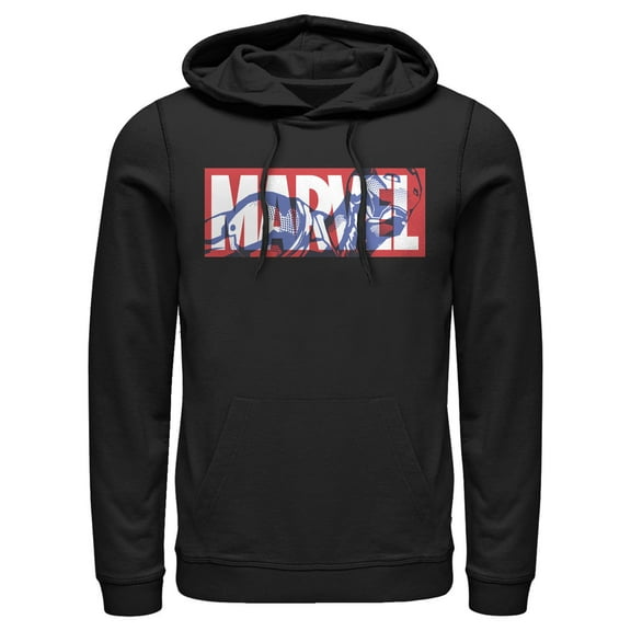 Men's Marvel Essential Iron Man Logo Pull Over Hoodie