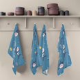 thumbnail image 5 of Kitchen Towels Cute Sharks Pattern Cleaning Towel Absorbent Hand Towels Tea Towels for Home Restaurant Dish Clean 28" x 18", 4PCS, 5 of 7