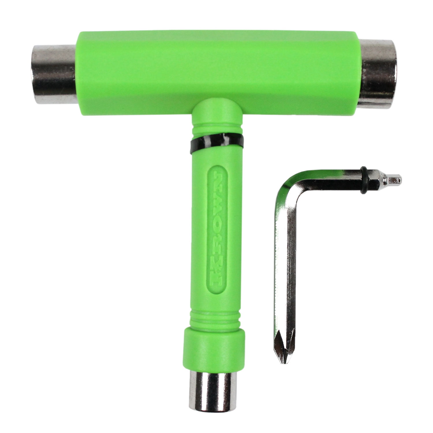 KROWN skate T TOOL skateboard longboard pocket size ALL IN ONE Green by