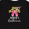 thumbnail image 4 of Inktastic Ballet Dancer Auntie Ballerina Gift Cute Girl Girls Long Sleeve Toddler T-Shirt, 4 of 5