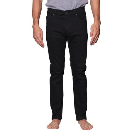 - Victorious Men's Skinny Fit Color Stretch Jeans DL937 - BLACK - 28/30