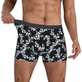 thumbnail image 2 of Kdxio Men's Boxer Briefs with Flower Print - Comfortable and Breathable Underwear for Everyday Wear, 2 of 7