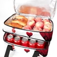 thumbnail image 5 of Valentine's Day Double Layered Insulated Lunch Bag with Two Compartments, Large Capacity, and Hand Carry - 7.1x11.4x16.1 inches - Ideal for Work or School Lunch Bags, 5 of 6