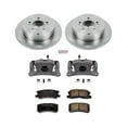 thumbnail image 2 of PowerStop Rear Stock Replacement Brake Pad and Rotor Kit with Calipers Fits: MITSUBISHI Select Models KCOE5260, 2 of 5