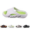 thumbnail image 7 of Otqutp Mens Sport Sandals Closed Toe Cutout Design Slip-On Shoes Casual Summer Lightweight Pool Shower Beach Slippers, 7 of 7