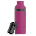 thumbnail image 2 of RTIC Stainless Steel Insulated Bottle Chiller with Lid, Fits 12oz or 16oz, Very Berry, 2 of 6